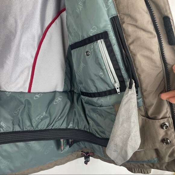 Marker boy sky snow jacket vented armpit size 8 M - Picture 6 of 10